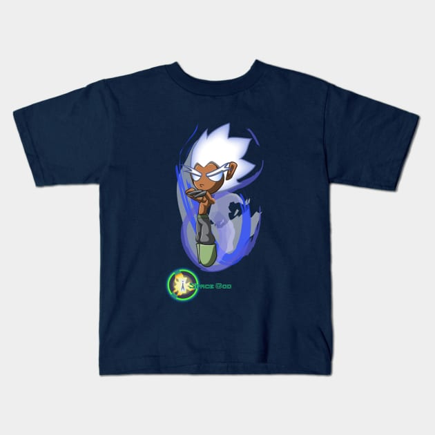 Space god Kids T-Shirt by AlterAspect